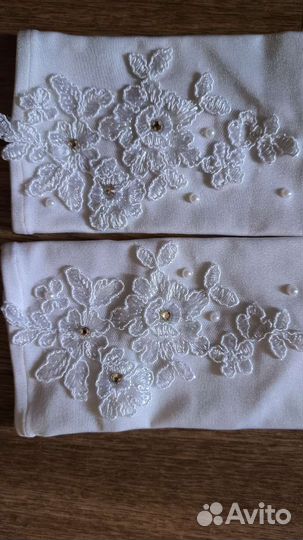 Перчатки свадебные