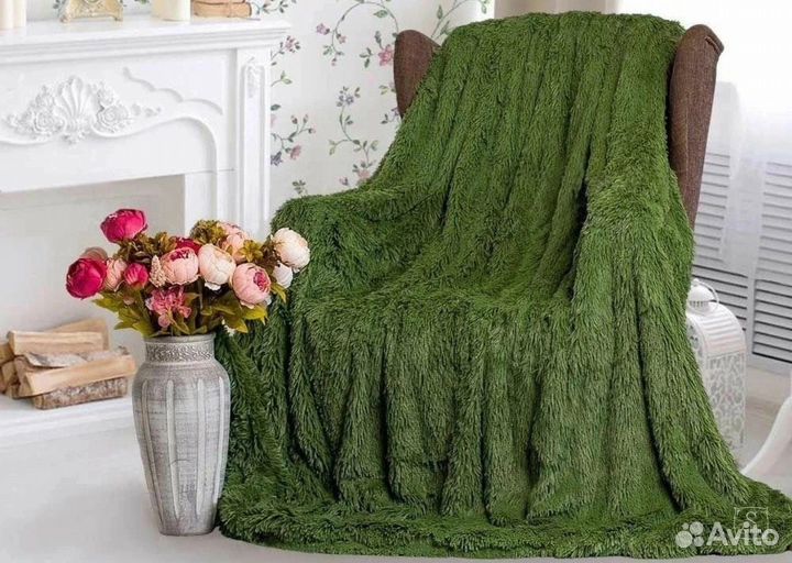 Плед,Травка