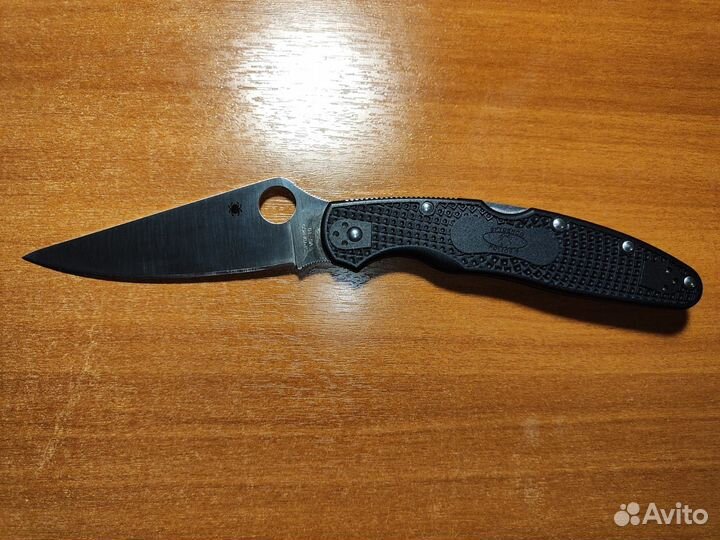 Нож Spyderco Police Model 4, VG-10, FRN Black