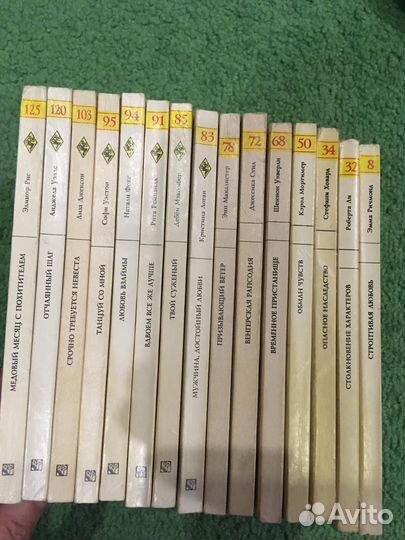 Любовные романы в мягком переплете