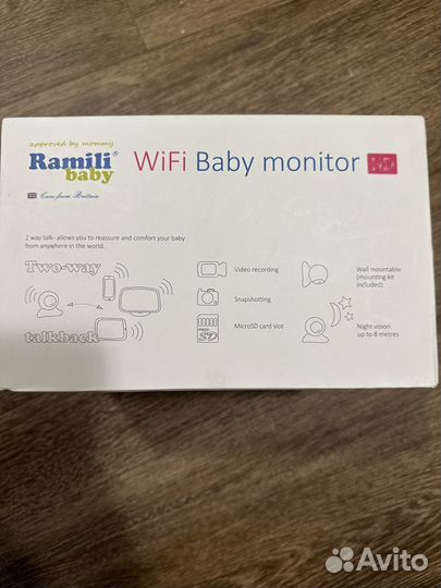 Видеоняня ramili baby