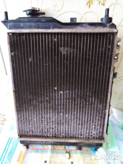 Радиатор охлаждения Хендай гетц в сборе оригинал