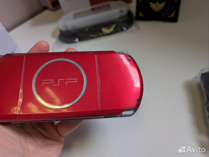 Новая Sony PSP 3008 Red 128gb (топ комплект)