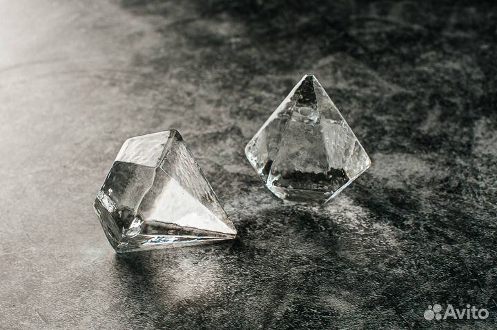 Лед пищевой кристалл для коктейлей