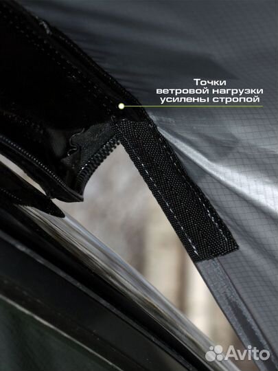 Маркиза автомобильная с боковыми стенками