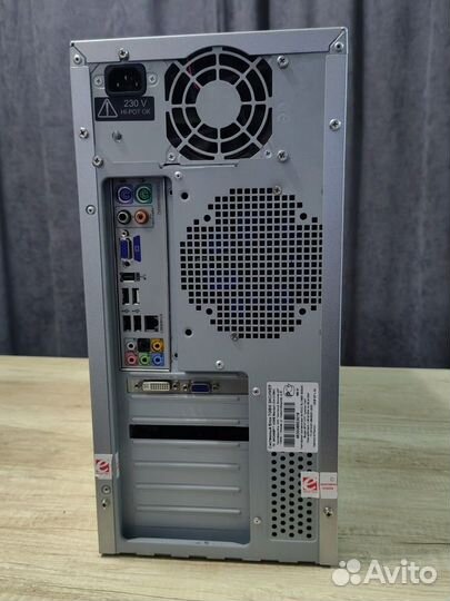 Intel Core 2 Quad, 3гб, GeForce210, 80Гб HDD