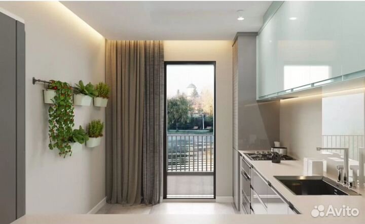 Кухня на заказ, прямая, маленькая, угловая