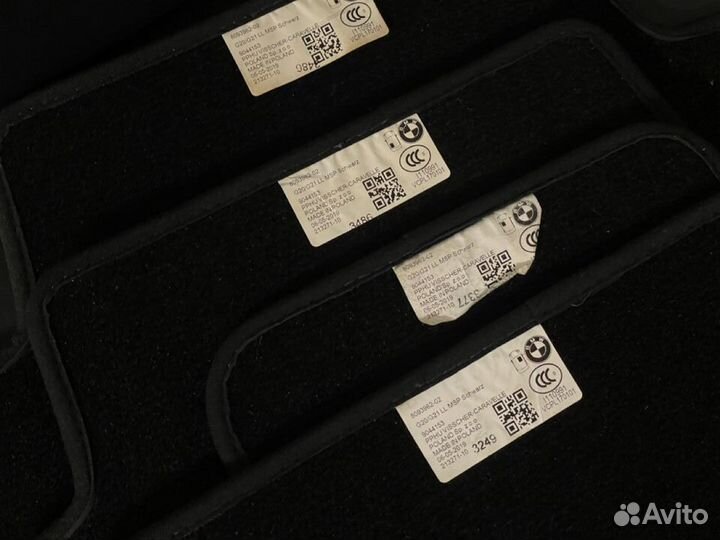 Велюровые коврики М BMW 3 G20