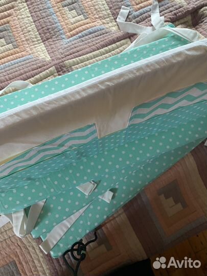 Бортики в детскую кроватку