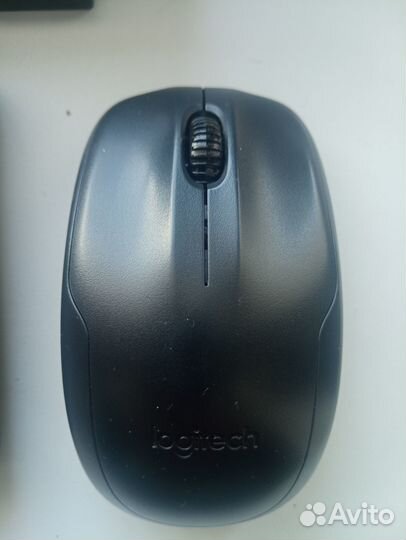 Беспроводная клавиатура и мышь logitech mk220
