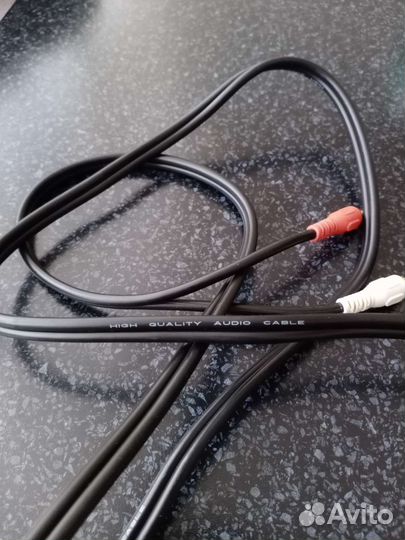 Межблочный аудиокабель 2 RCA