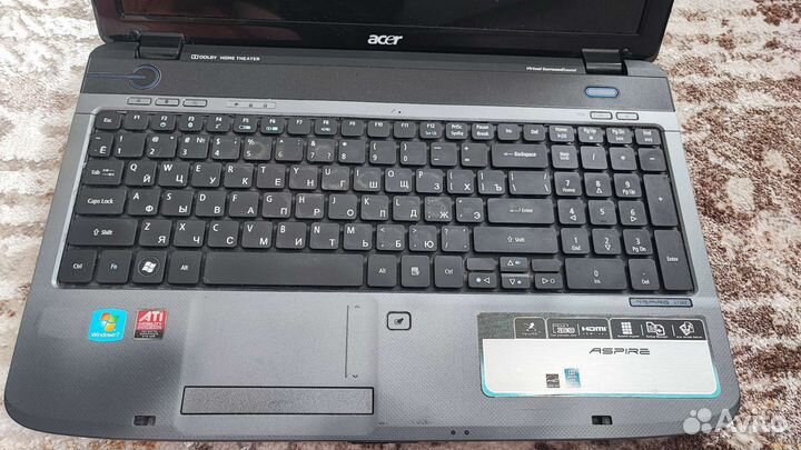 Ноутбук Acer Aspire 5738z/5338