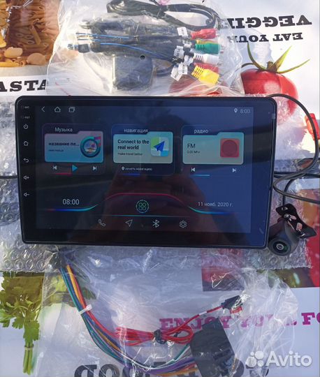 Магнитола android 9 дюйм Priora/Granta/Vesta