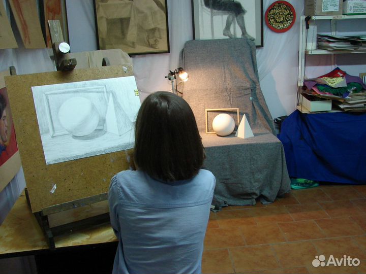 Репетитор по рисованию,подготовка в вуз