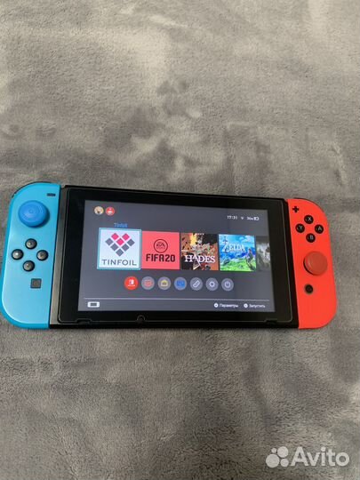 Nintendo switch rev2 прошитая sx core
