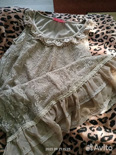 Вещи пакетом на девочку 140, 146, 152