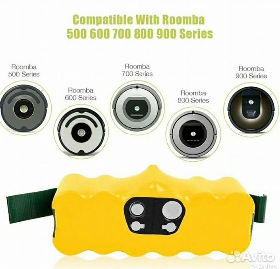 Аккумулятор для iRobot roomba