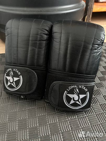 Перчатки снарядные lone star черные L