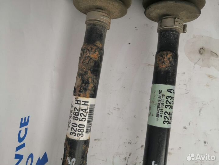 Mercedes ML GL W164 3.5 привод задний левый 0106