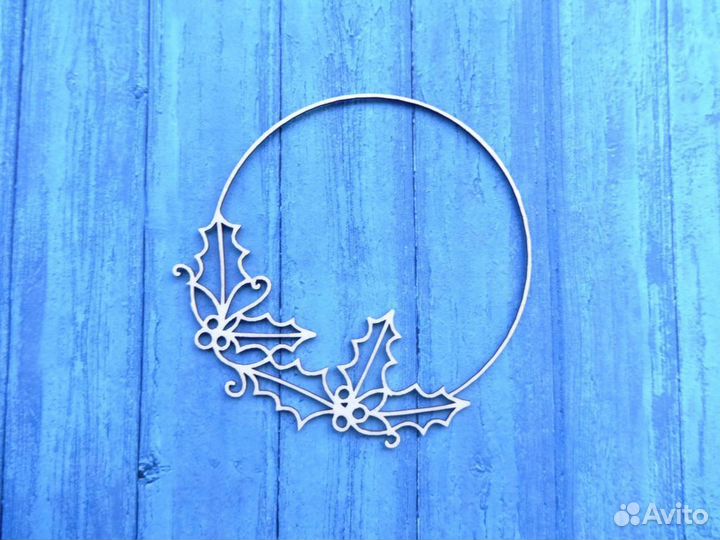 Вырубка резная из пивного картона 1,2 мм, 1 шт