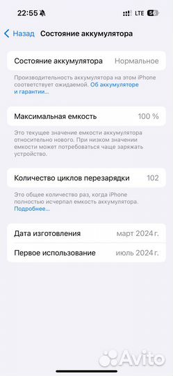 iPhone 15 Pro, 128 ГБ