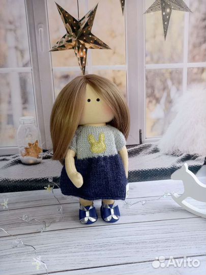 Интерьерная куколка ручной работы