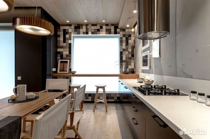 Современная кухня на заказ мдф фасады