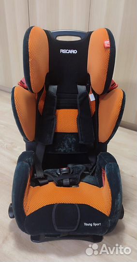 Детское автокресло 9 до 36 кг recaro