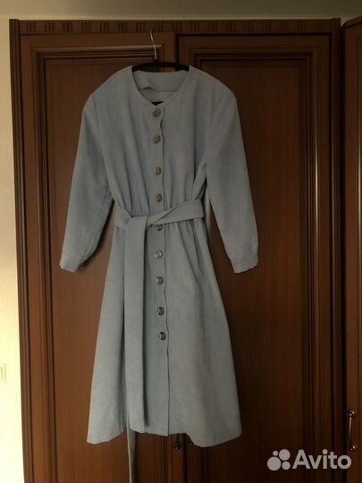 Вельветовое платье миди