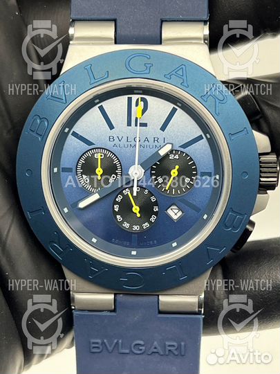 Часы Bvlgari Diagono Aluminium 40mm