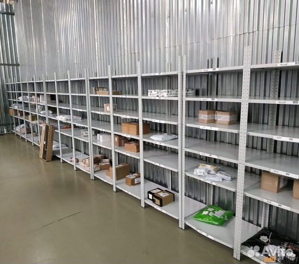 Стеллаж металлический полочный