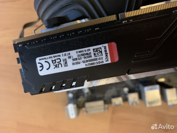 Материнская плата LGA1151 v2, 9100f, DDR4 3777