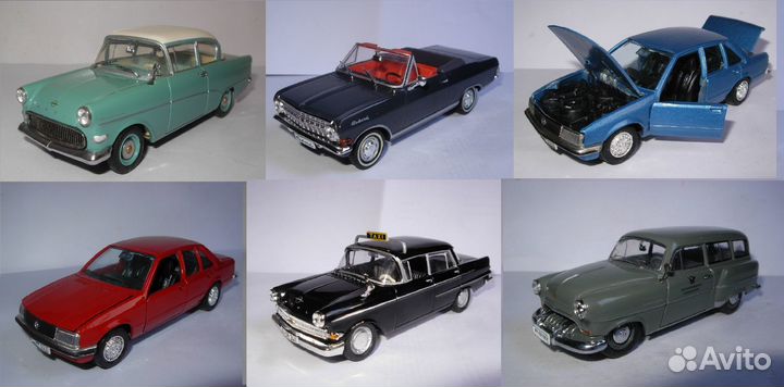 1/43 модели Opel разные металл 1:43 Gama Schuco