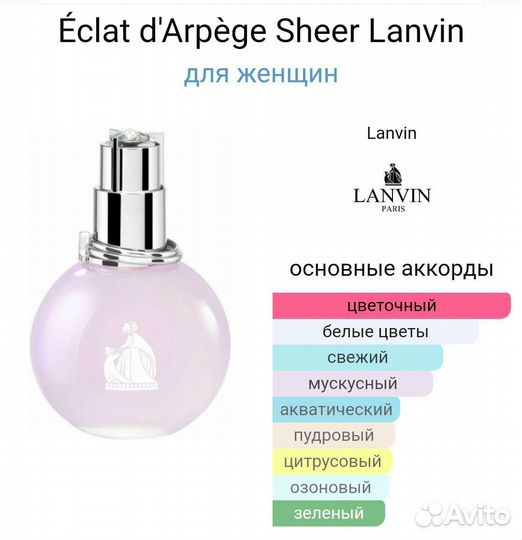 Lanvin Eclat D'arpege Sheer 100 ml tester