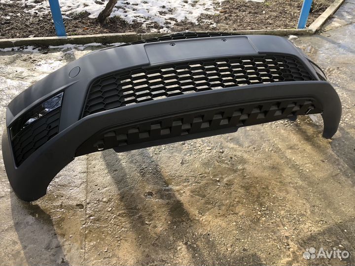 Бампер передний skoda octavia а7 RS