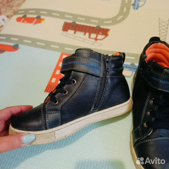 Кеды (полуботинки) р. 32 на мальчика