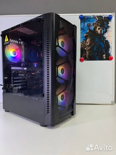 Мощный игровой компьютер Ryzen 5 2600x/RTX2060/32G