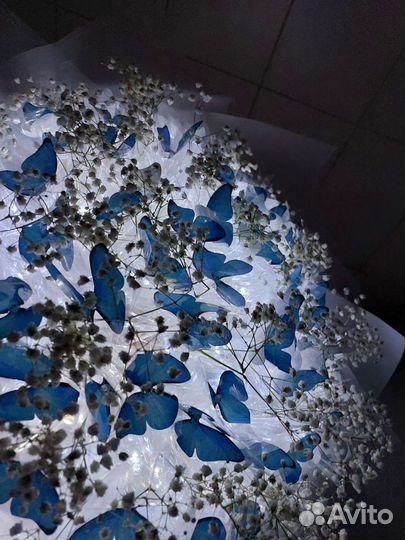 Букет из бабочек/сердечек