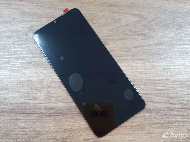 Дисплей Realme C21Y сборе с сенсором (черный)