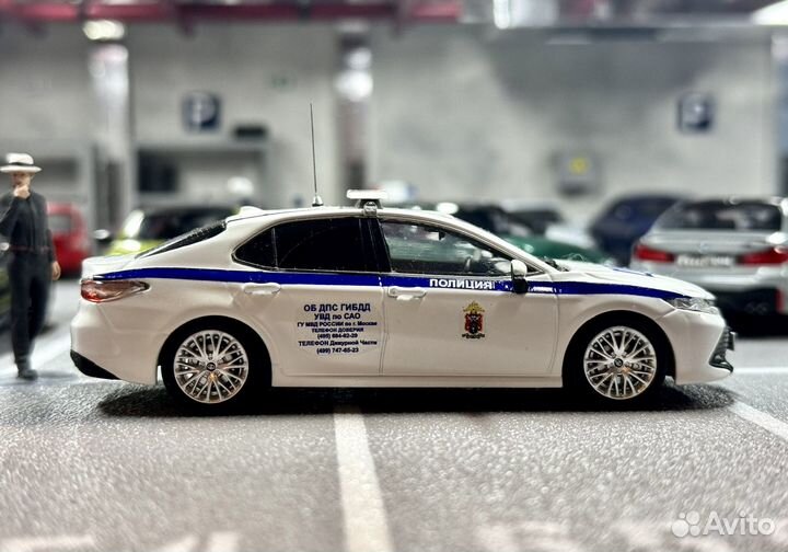 Модель Toyota Camry дпс Полиция 1:43