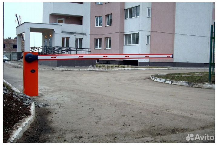 Шлагбаум под ключ