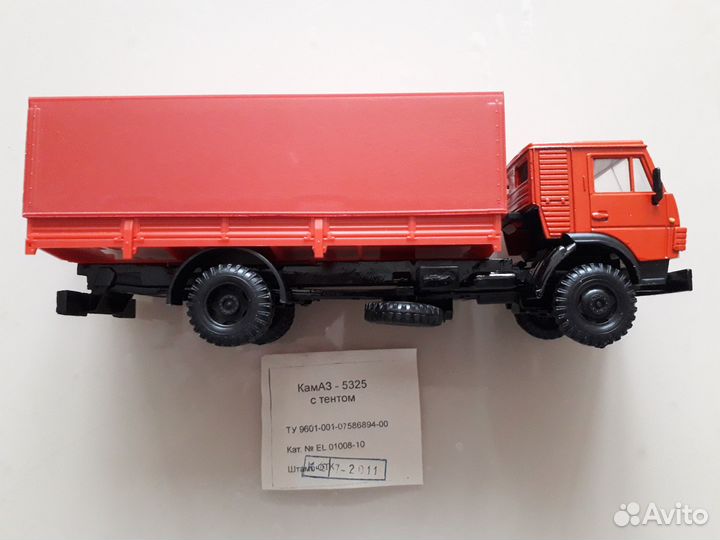 Модель автомобиля Камаз 5325