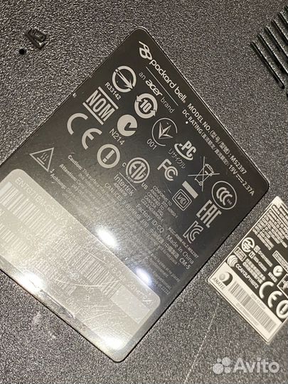 Ноутбук для учебы Packard Bell MS2397