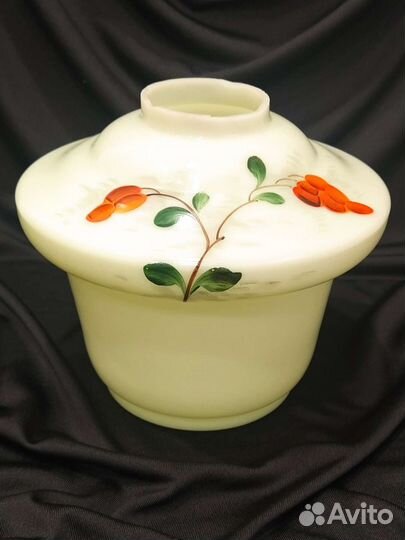 Антикварная колба от керосиновой лампы