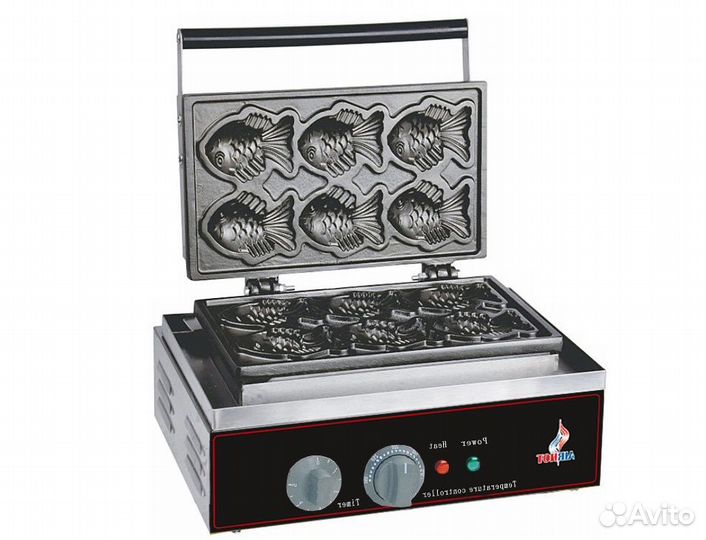 Вафельница Airhot рыбки WBF 6