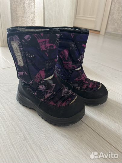 Зимние сапоги для девочки котофей