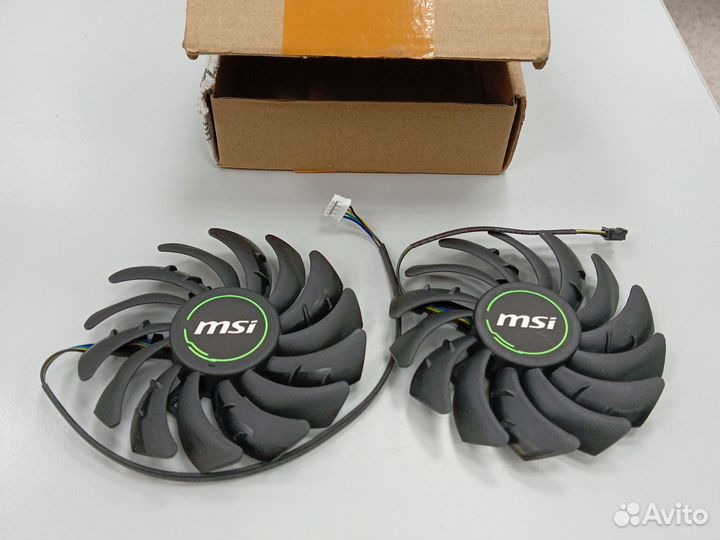 Вентиляторы для видеокарты ventus RTX 2070 super