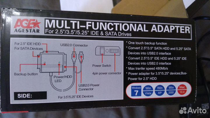 Адаптер AgeStar USB