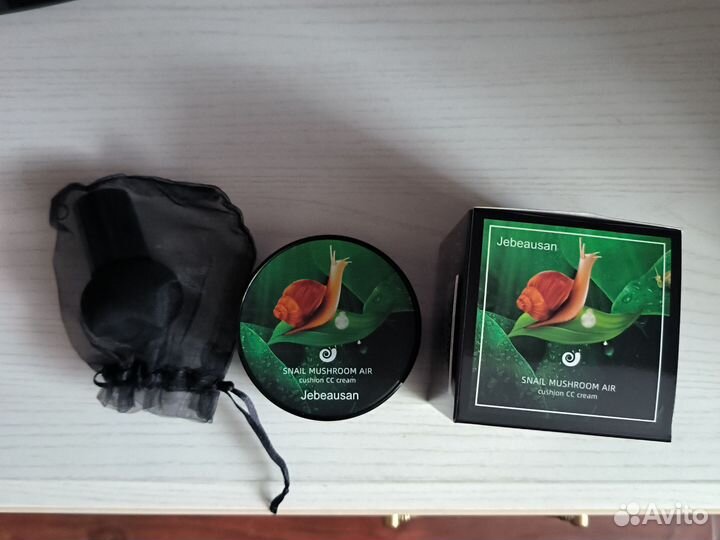 Кушон с муцином улитки, сс крем