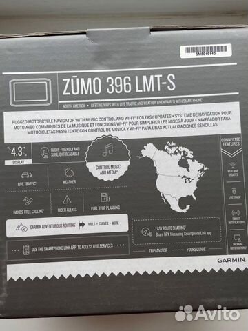 Новый мотонавигатор Garmin Zumo 396 LMT-S объявление продам